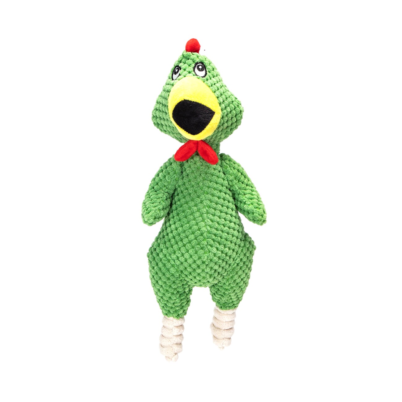 nobleza Hundespielzeug Screaming Chicken grün