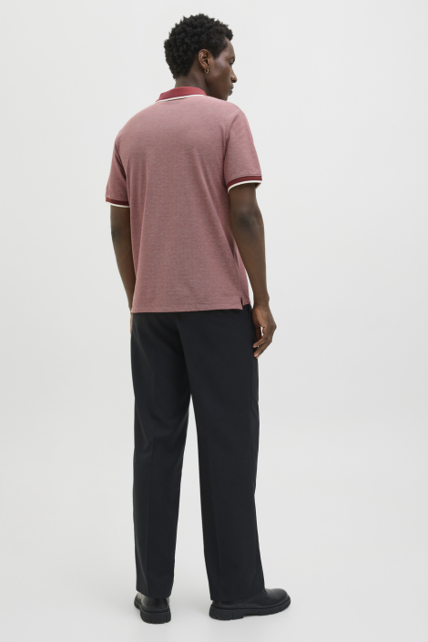 Jack & Jones roze heren polo