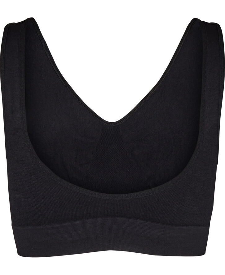 Magasin du Nord Collection Mellanie 2 S Seamless Bra Top Black
