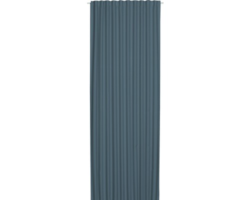 Verduisteringsgordijn met gordijnband Midnight petrol 140x255 cm
