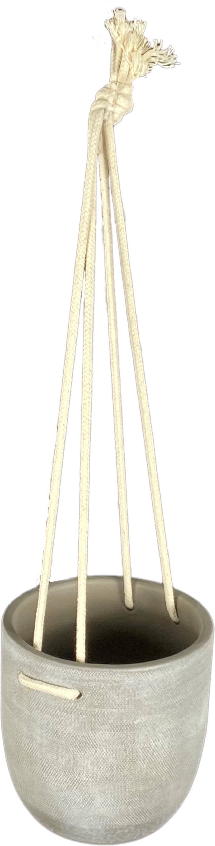 HS hangpot Nevada grijs D 13 H 12,5 cm