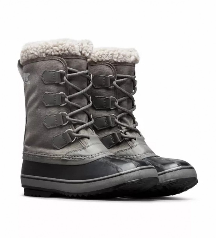 Botas de couro Sorel 1964 cinza