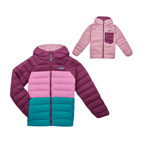 Patagonia - K'S REVERSIBLE DOWN SWEATER HOODY - Rose