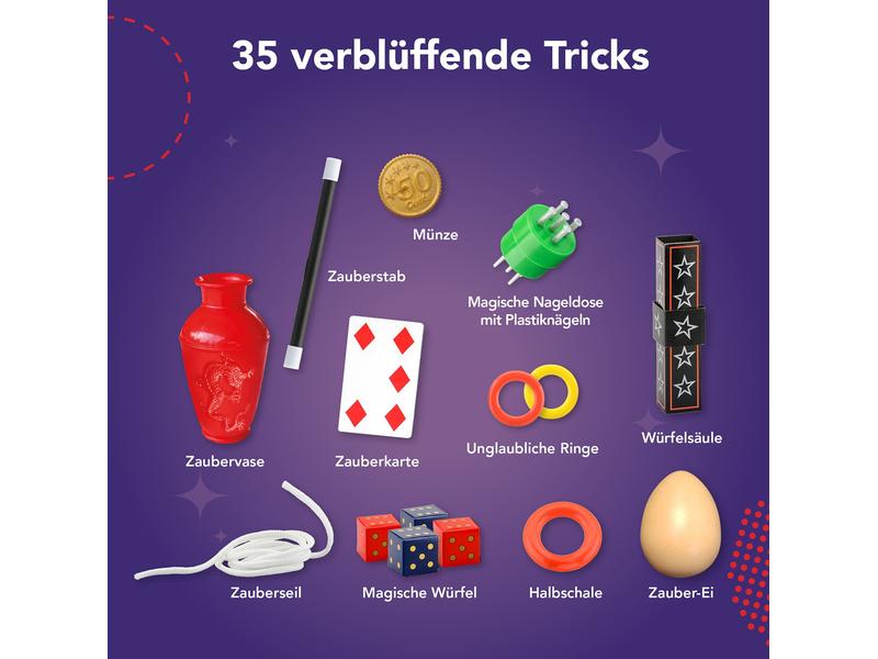 Kosmos Zauberkasten Die Zauberschule Magic – Silber Edition Das ist Magie!