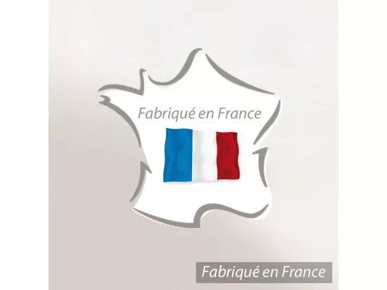 Drap plat uni 270x310 cm pur percale PRIMO Blanc