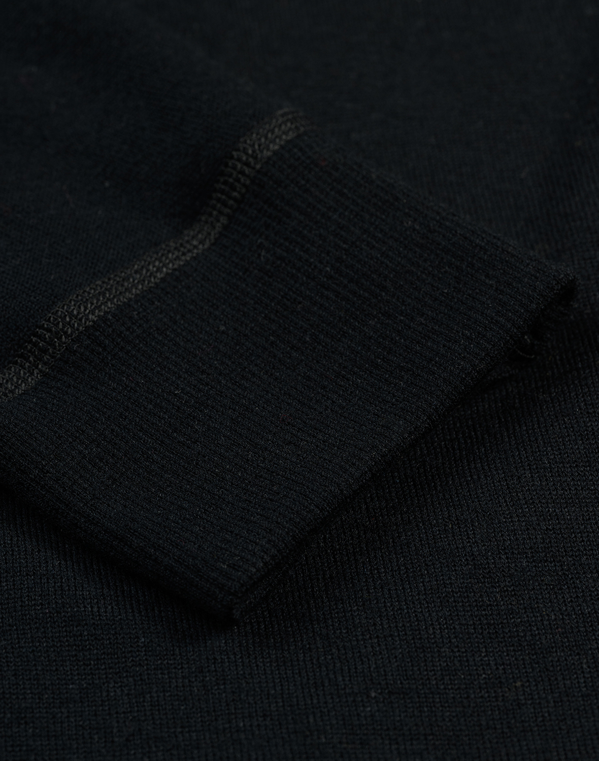 Vest met capuchon van merinowol terry voor heren