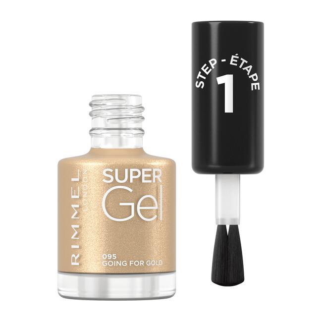 Rimmel SuperGel Nail Polish Lacquer Going For Gold 095 12 ML