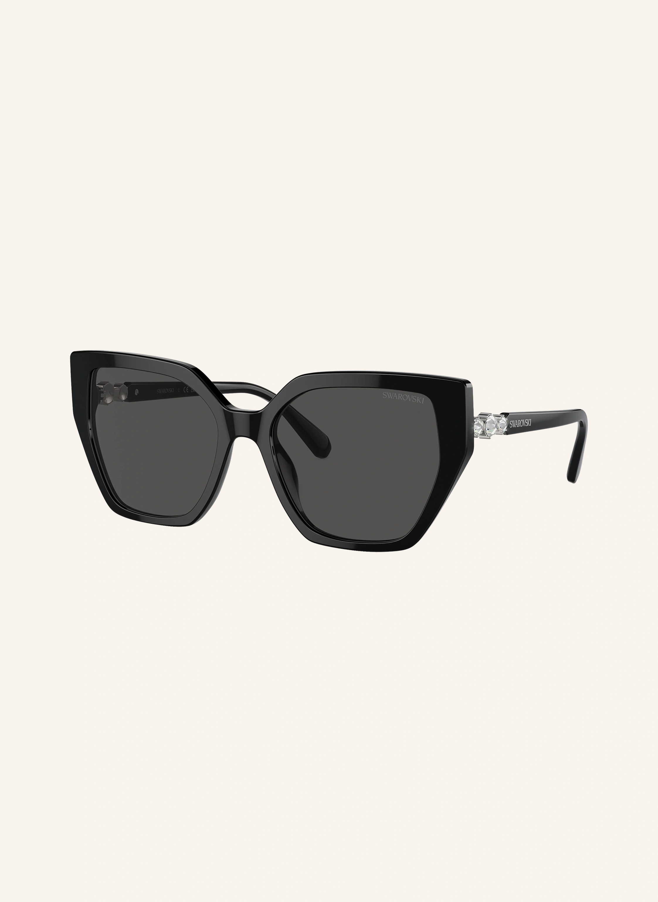 SWAROVSKI Sonnenbrille SK6016 mit Swarovski Kristallen
