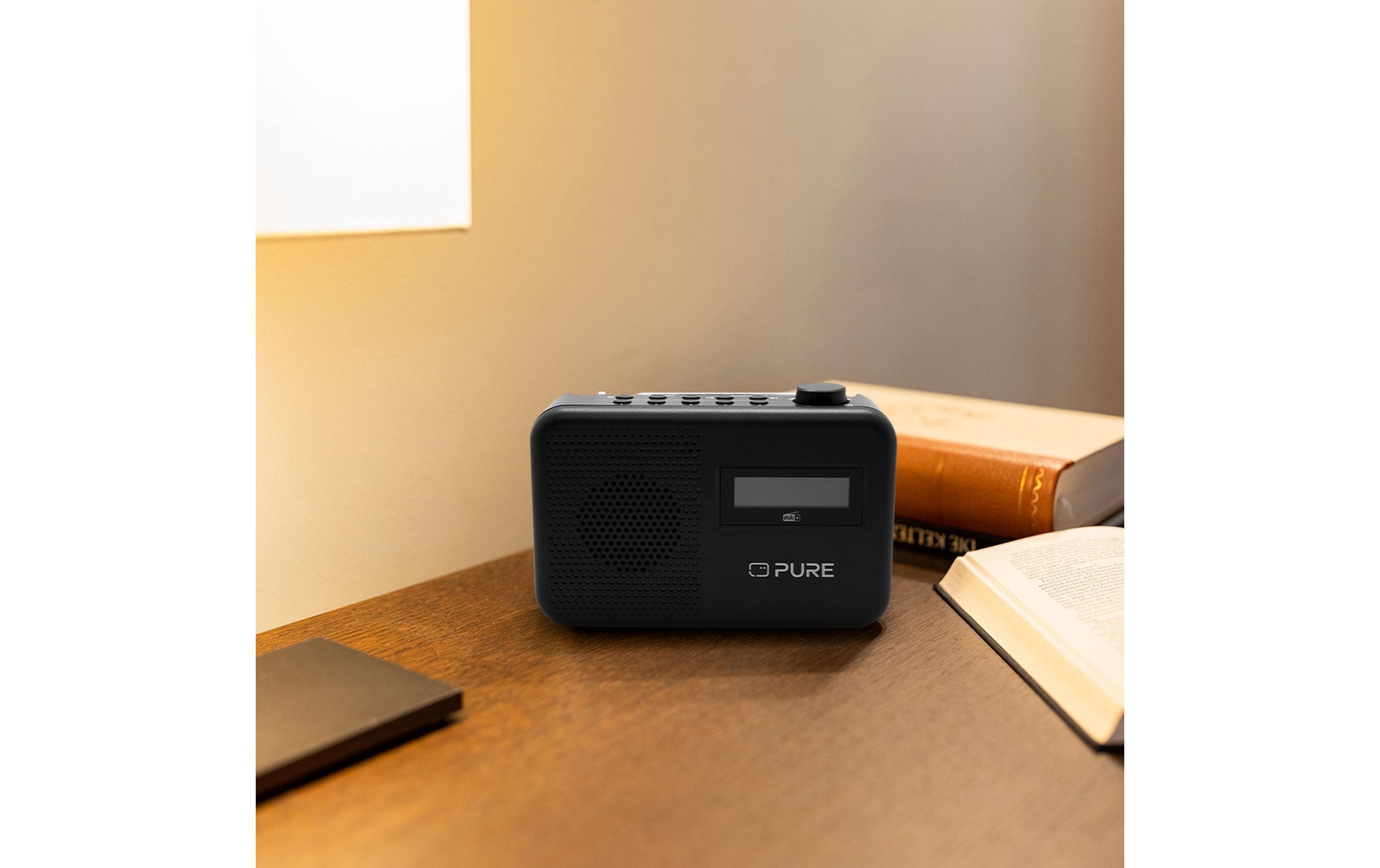 DAB+ Radio Elan One2 SchwarzPortables DAB+/FM-Radio mit Bluetooth 5.1 für den täglichen Gebrauch