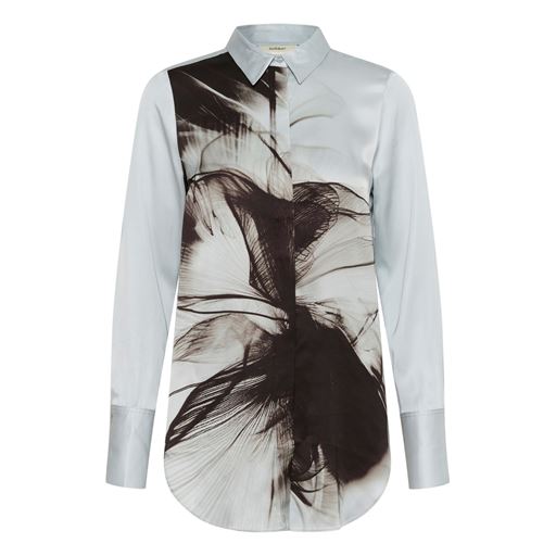 InWear DurianaIW Skjorte, Metallic Water Flower, 40