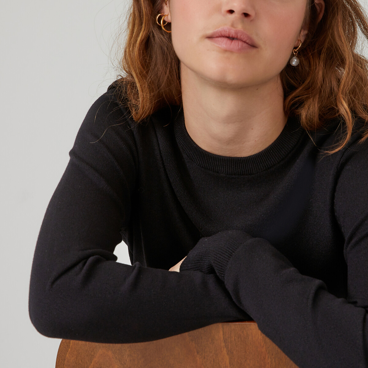 COLEÇÕES REDOUTE<br>Camisa básica, mangas compridas