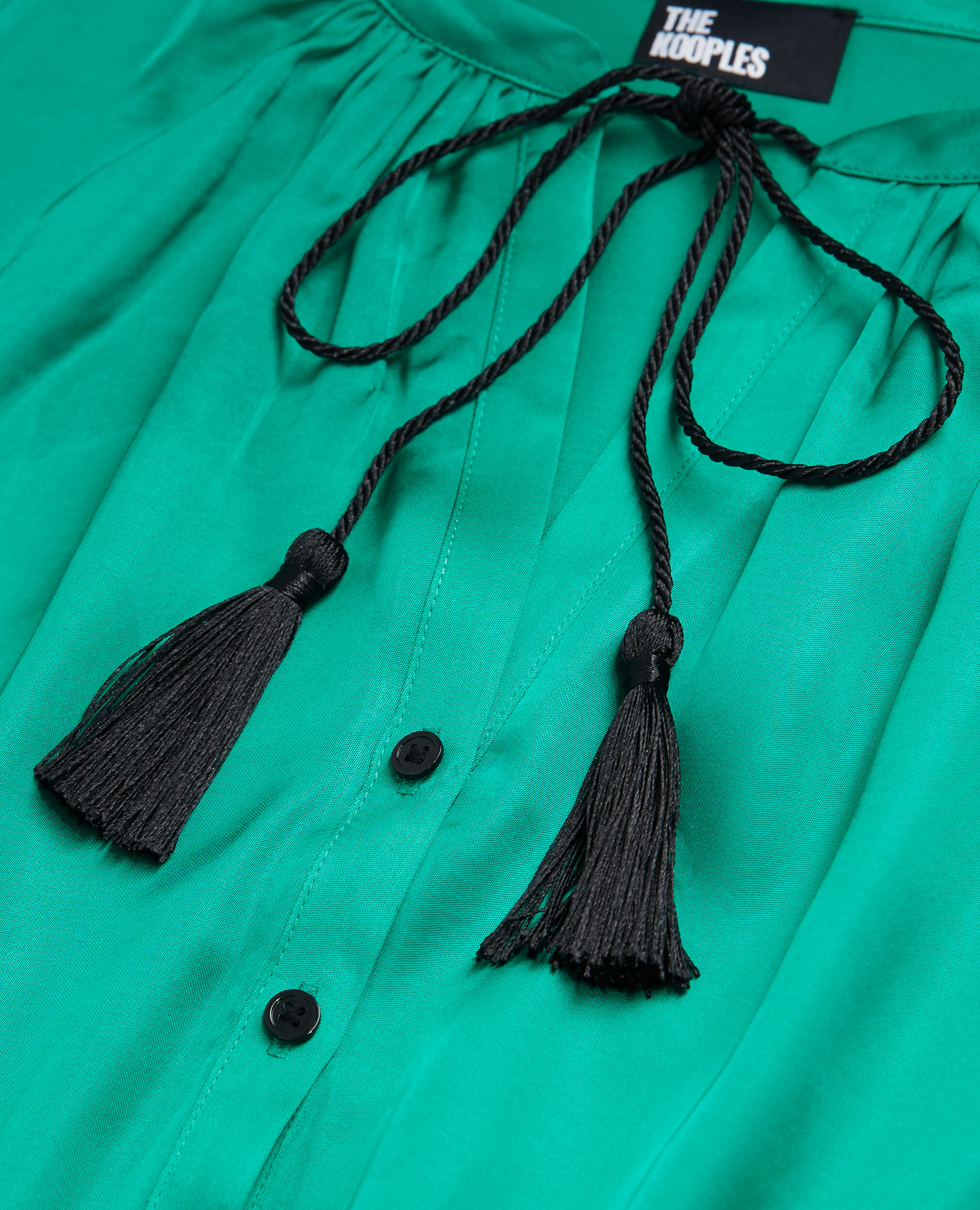 Robe longue verte