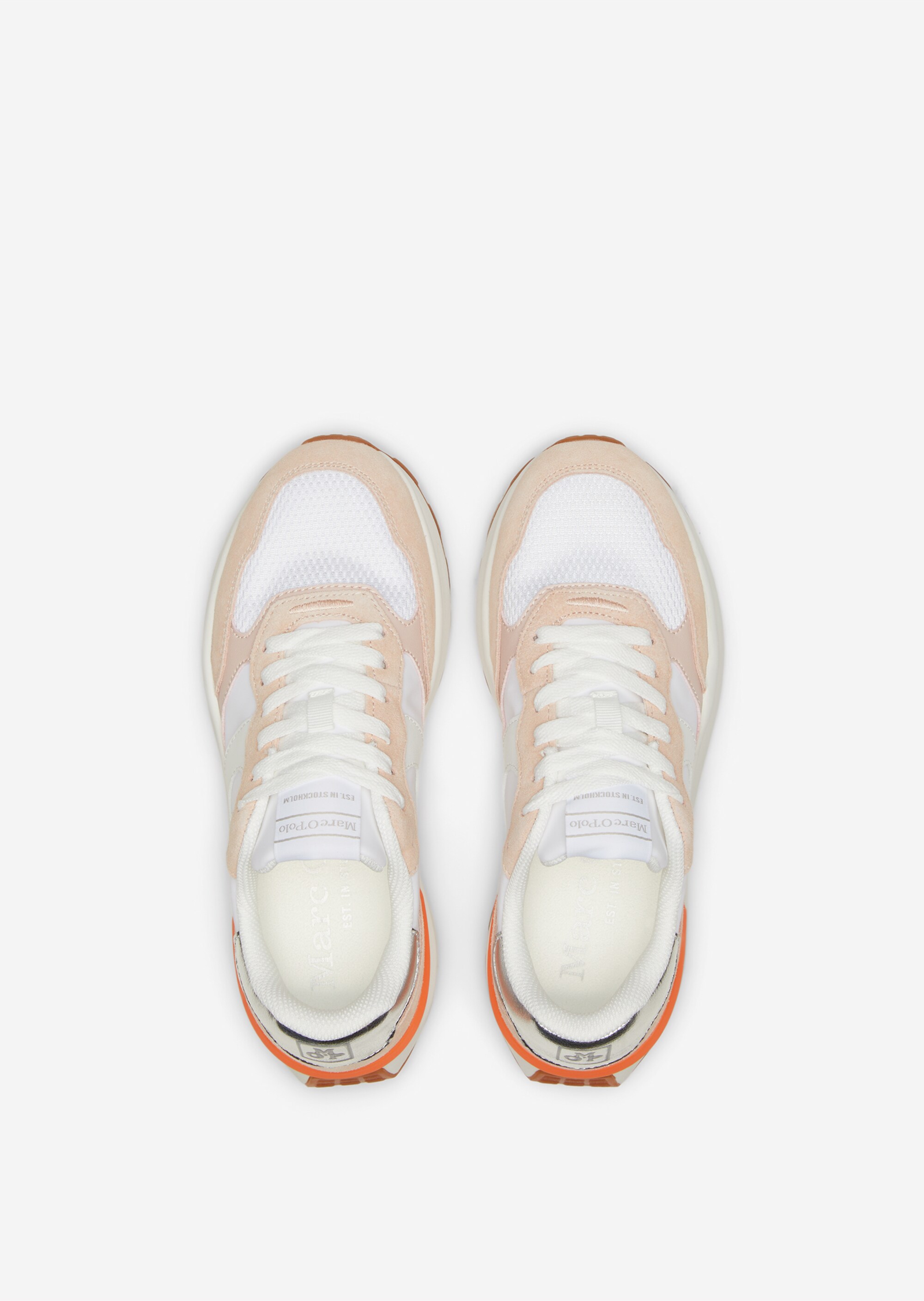 Sneaker mit Metallic-Details