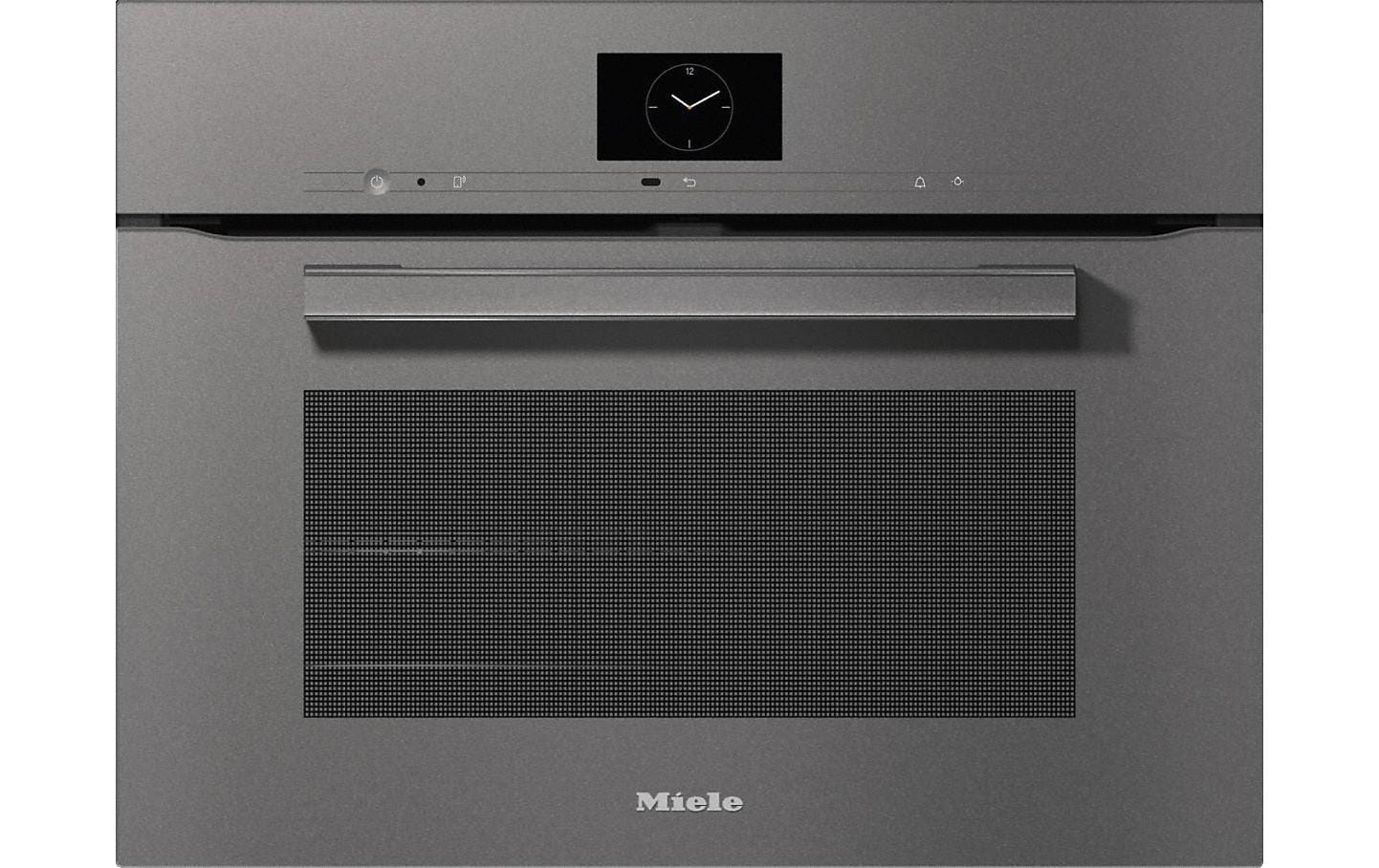Einbaudampfbackofen H 7640-60 BP Graphit A+<br>Kompakt-Backofen