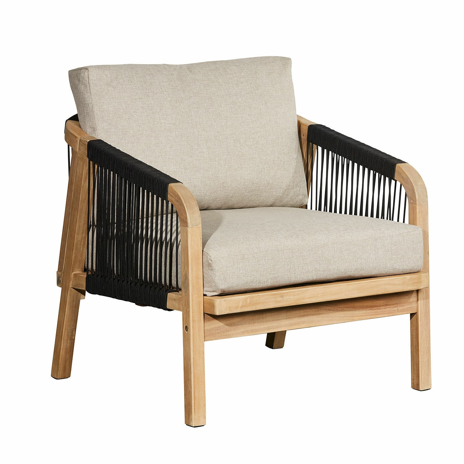 Sessel FSC®-100% Shreveport braun/beige