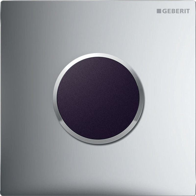 Geberit - Type 10 - Bedieningsplaat Urinoir - Mat Chroom/Glans Chroom
