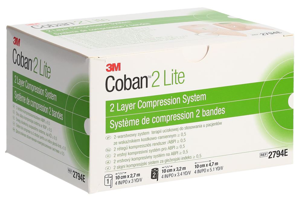COBAN Lite 2-Lagen Kompressions-System Set 1 Stk