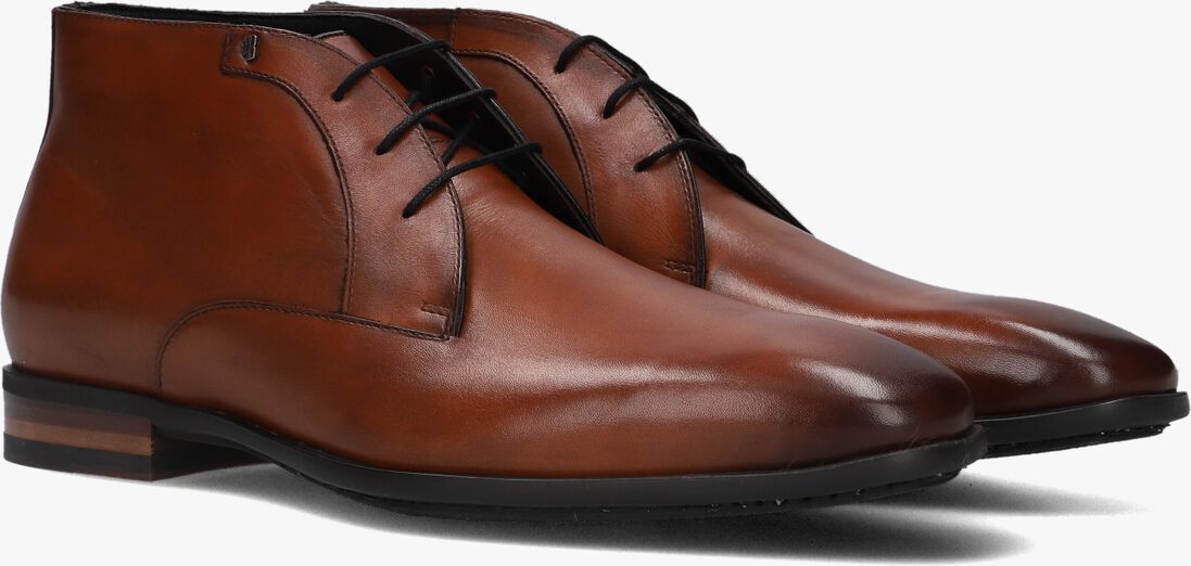 VAN BOMMEL cognac van bommel veterschoenen sbm-50022