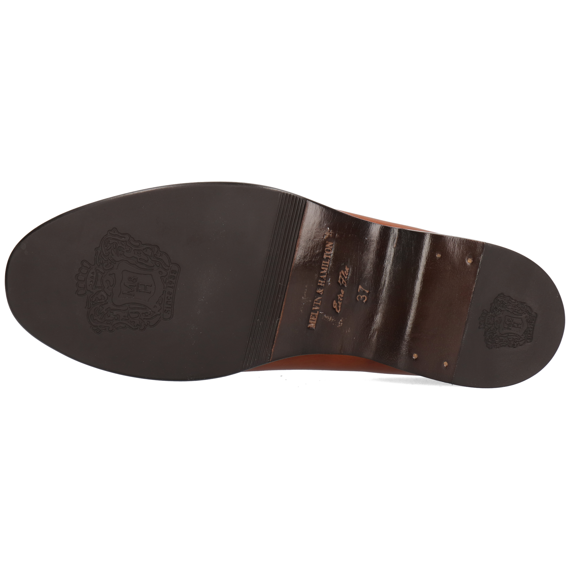 GIANNA 6 - Mocassins à talon plat | Marron