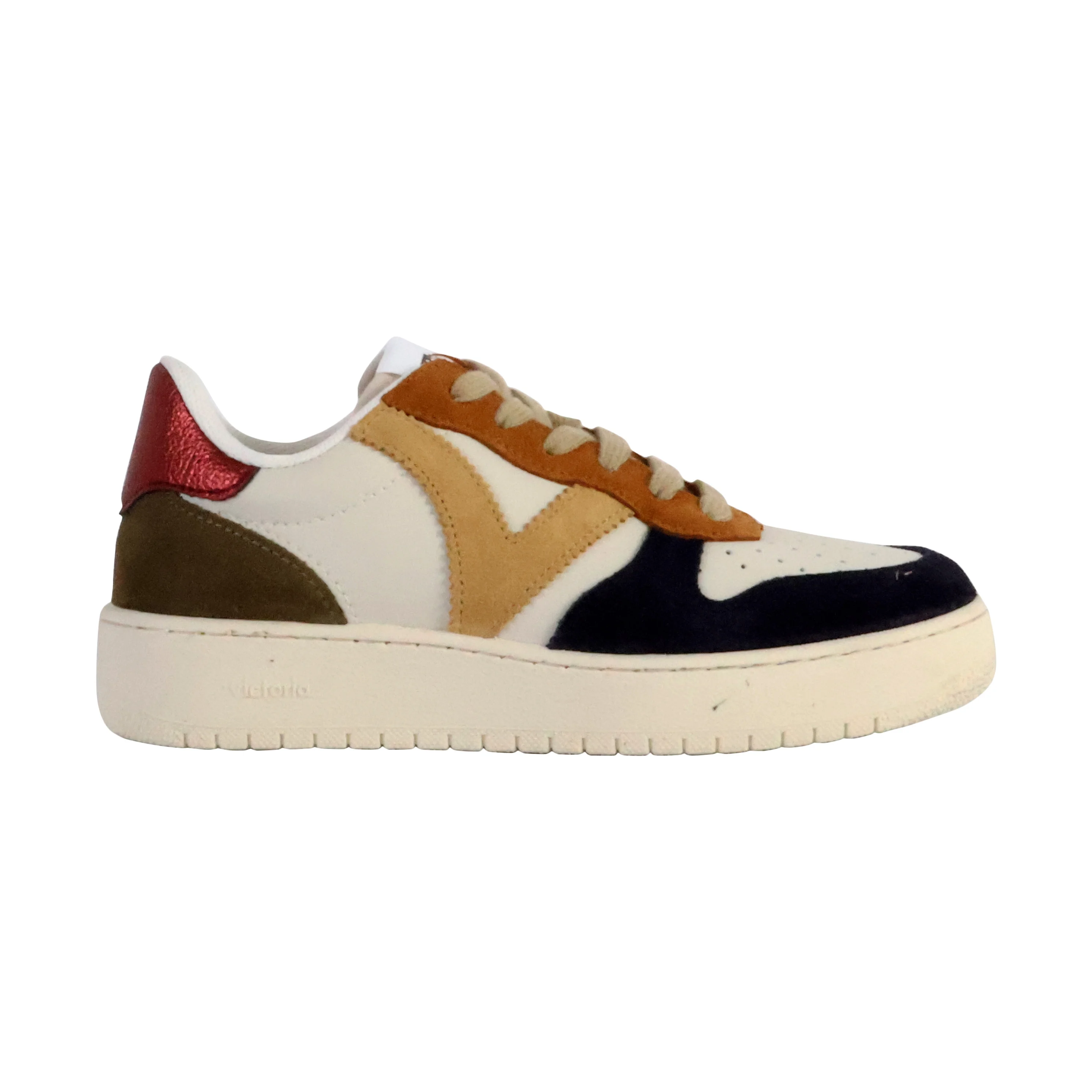 Basket cuir | Bleu