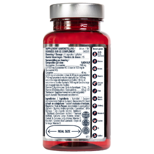 Lucovitaal Glucosamine Curcumine 1500/40mg Capsules 60CP