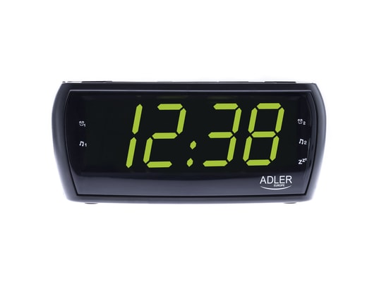 ADLER - Réveil Ad1121 horloge numérique am-fm, grand écran led, contrôle de...