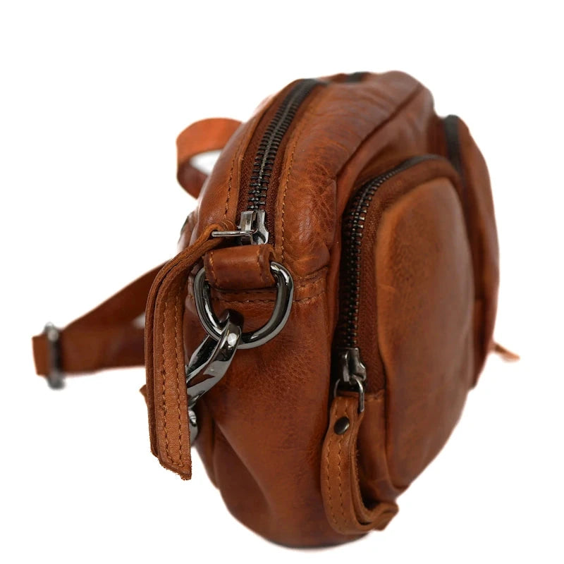 Bear Design Schoudertas Amber Cognac