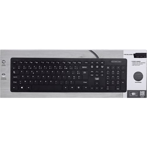 T'nB KBHUB clavier USB Noir