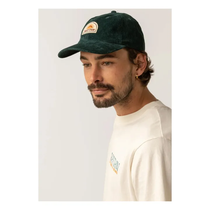Rhythm Casquette Awake Velours | Bleu Vert