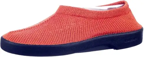 1141 arcopedico oranje - maat 37 gehaakte schoen oranje - maat 37 Calandschoen