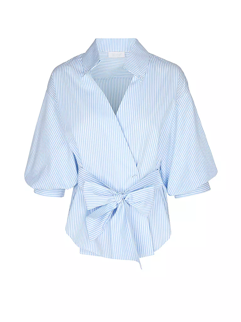RICH & ROYAL Wickelbluse  hellblau