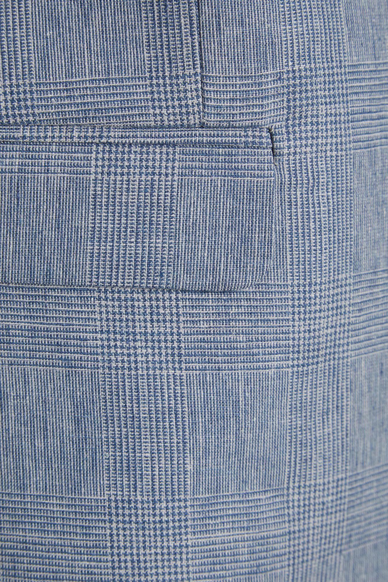 Blazer de linho - Azul