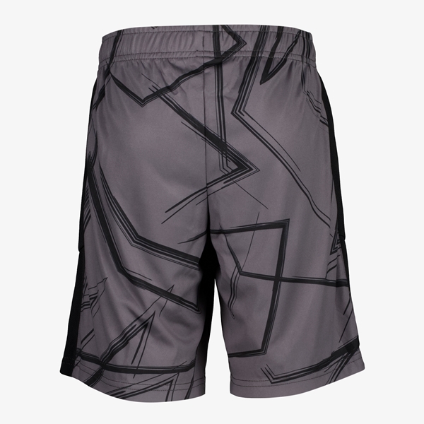 Dutchy Dry kinder voetbal short zwart/grijs