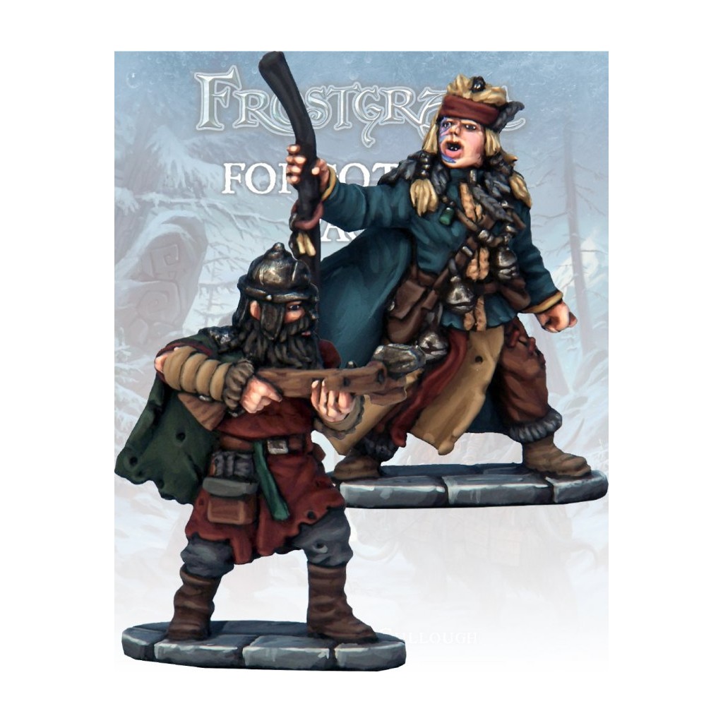 Frostgrave - Apothicaire et Tireur d'Élite Barbare