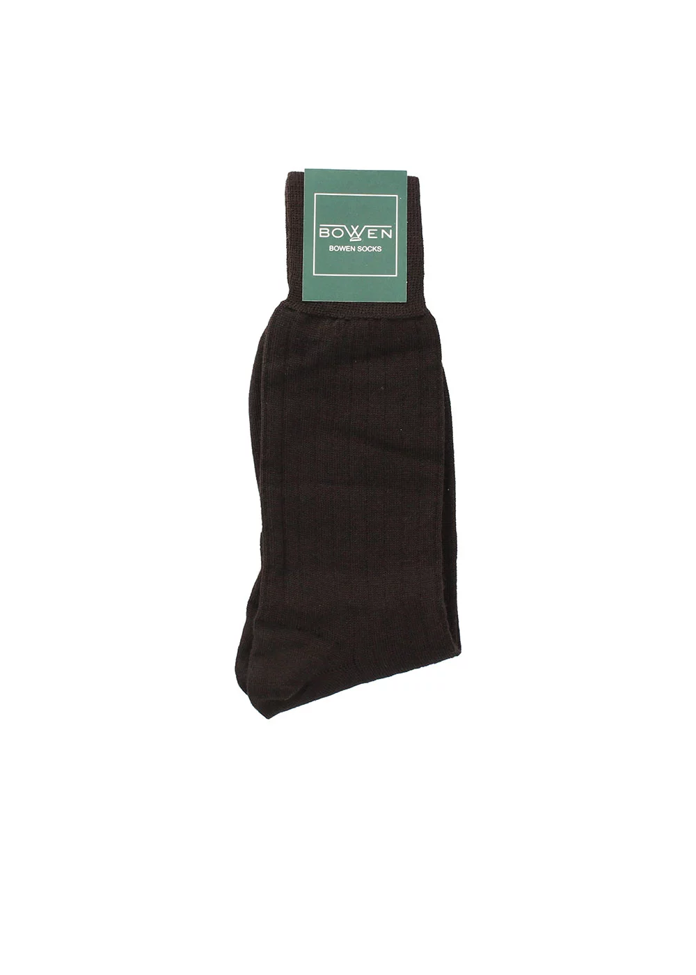 CHAUSSETTES LAINE COURTES MARRON FONCE