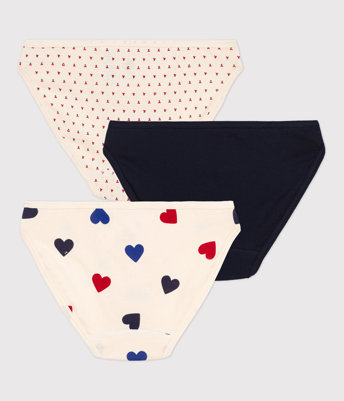 Lot 3 culottes en coton Femme