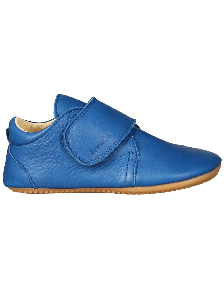 Leder-Krabbelschuhe PREWALKERS in electric blue