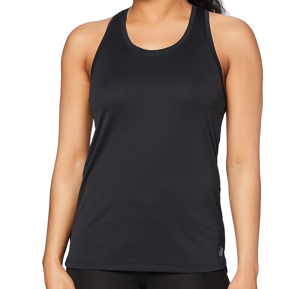 New Balance Débardeur de sport Noir Femme New Balance Run Tank
