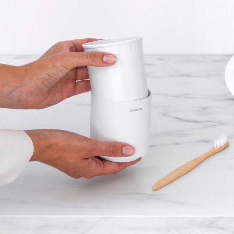 MindSet tandenborstelhouder - Mineral Fresh White