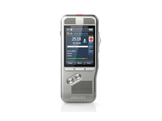 Philips Pocket Memo DPM8300 - Stemmeoptager - 200 mW - 4 GB