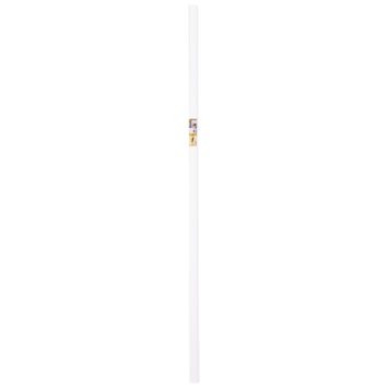 CANDO hoge plint kwartrond clip wit 1,9 x 5,8