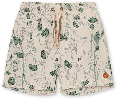MINI A TURE Maki Badeshorts, Print Green Bay