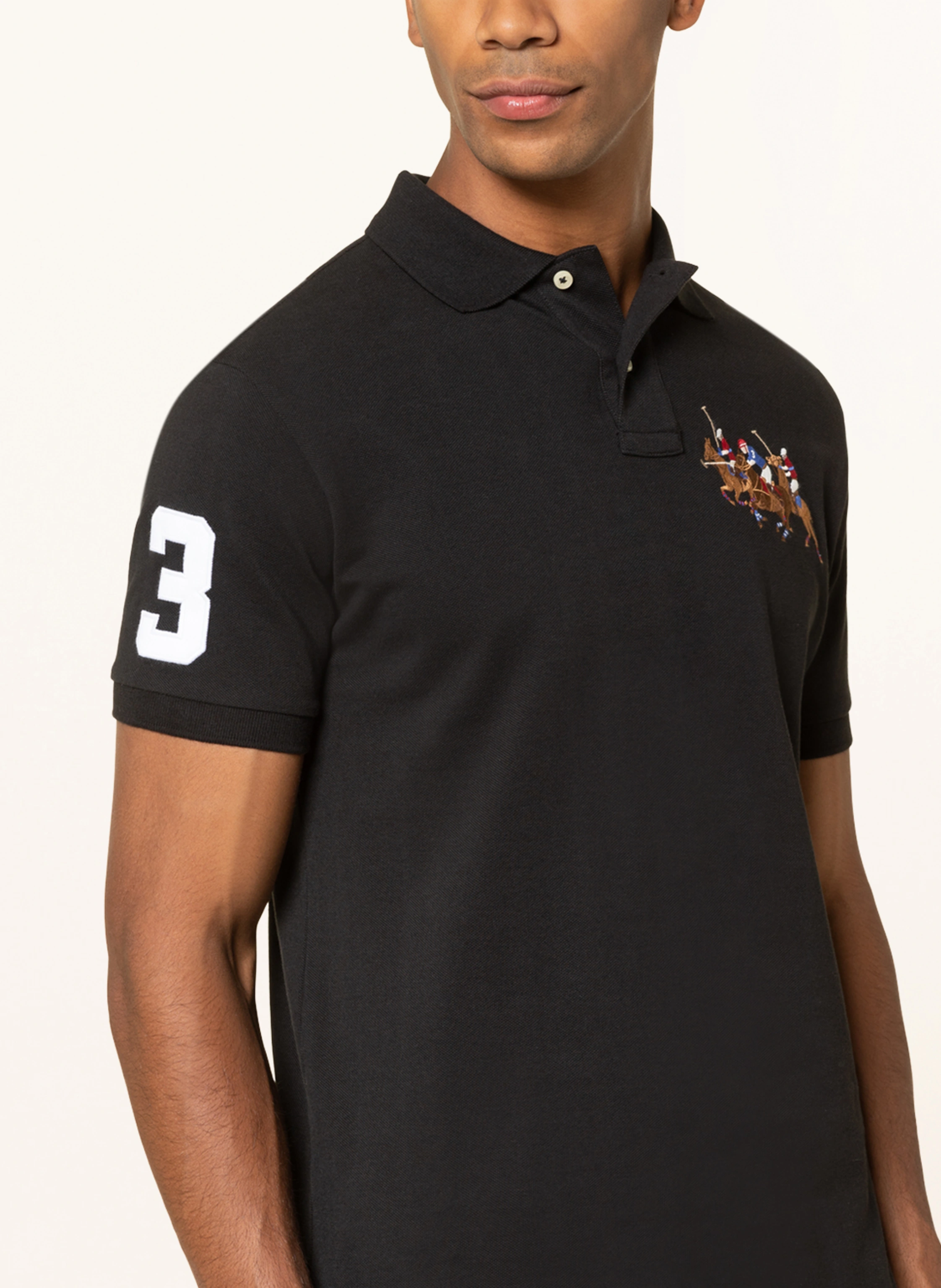POLO RALPH LAUREN Piqué-Poloshirt Custom Slim Fit