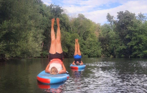 SUP Yoga Kurs Zaberfeld