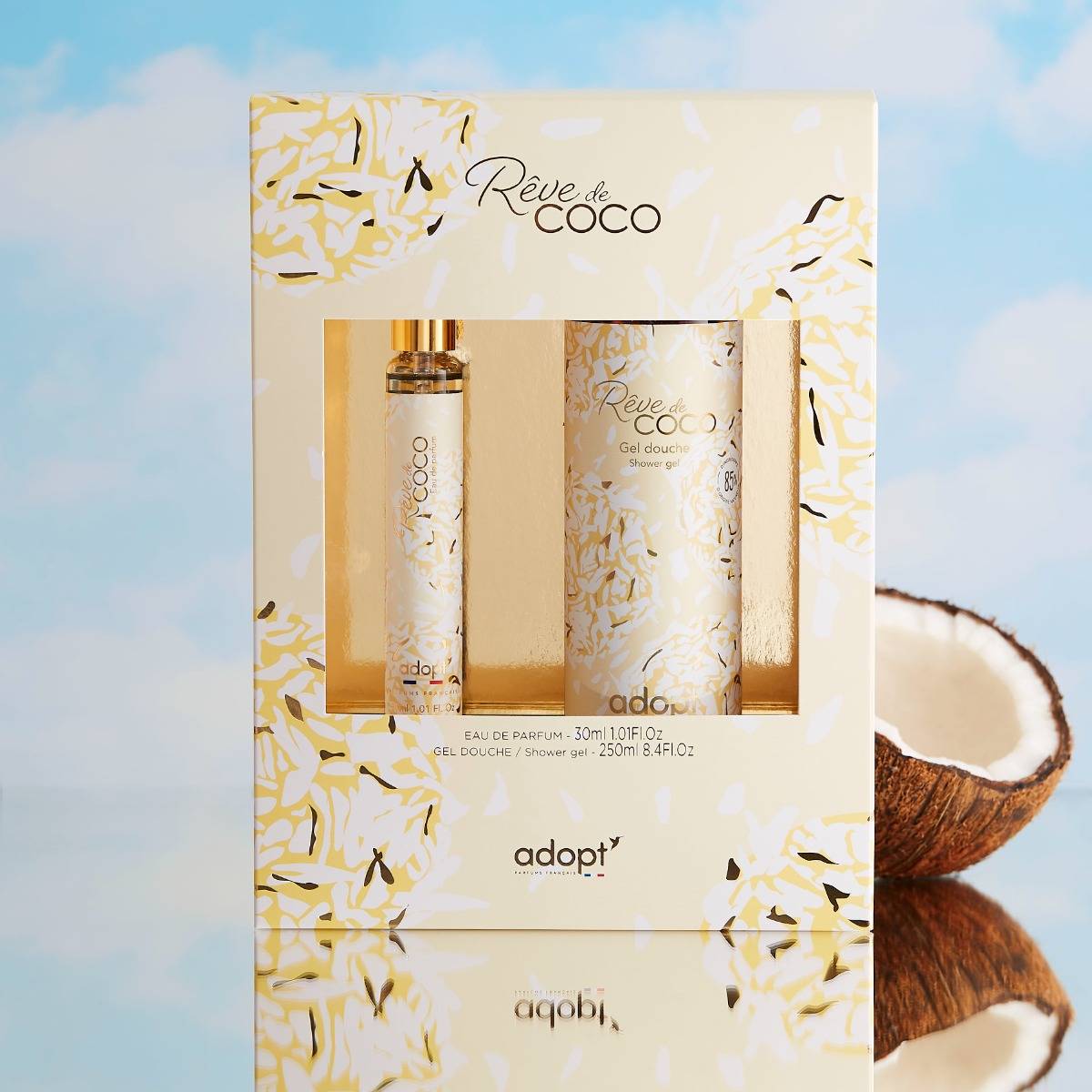 Rêve de coco Coffret eau de parfum 30 ml + gel douche 250 ml