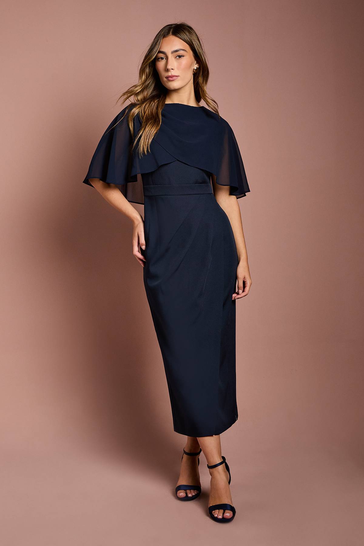 Coast Robe Crayon à Cape en Mousseline
