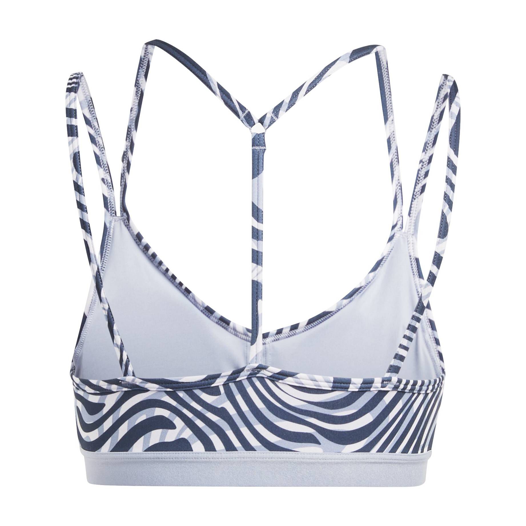 adidas Performance| Damen Sport BH YOGA ESS LS AOP