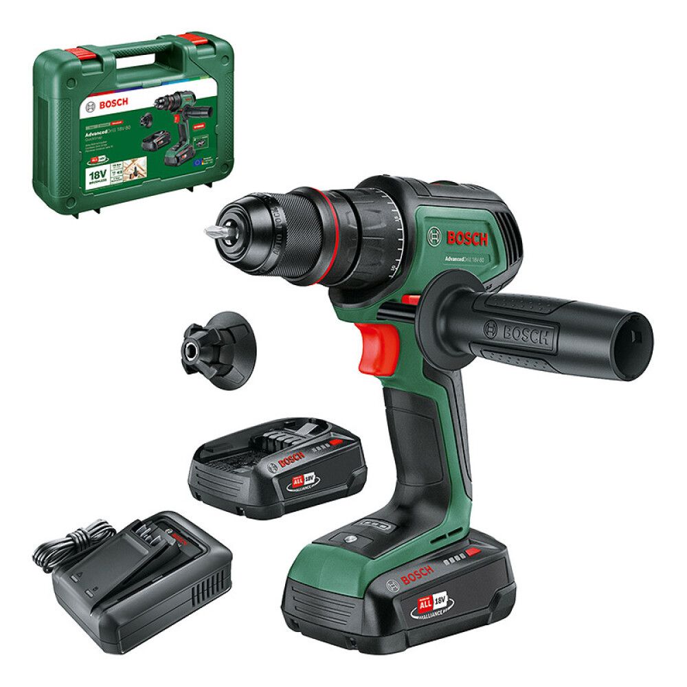 BORSKRUTREKKER BOSCH ADVANCED 18-80 18V 2X2,5AH