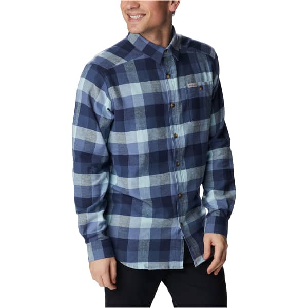 Chemise COLUMBIA CORNELL WOODS FLANNEL LS DARK MOUNTAIN/BUFFALO CHECK
