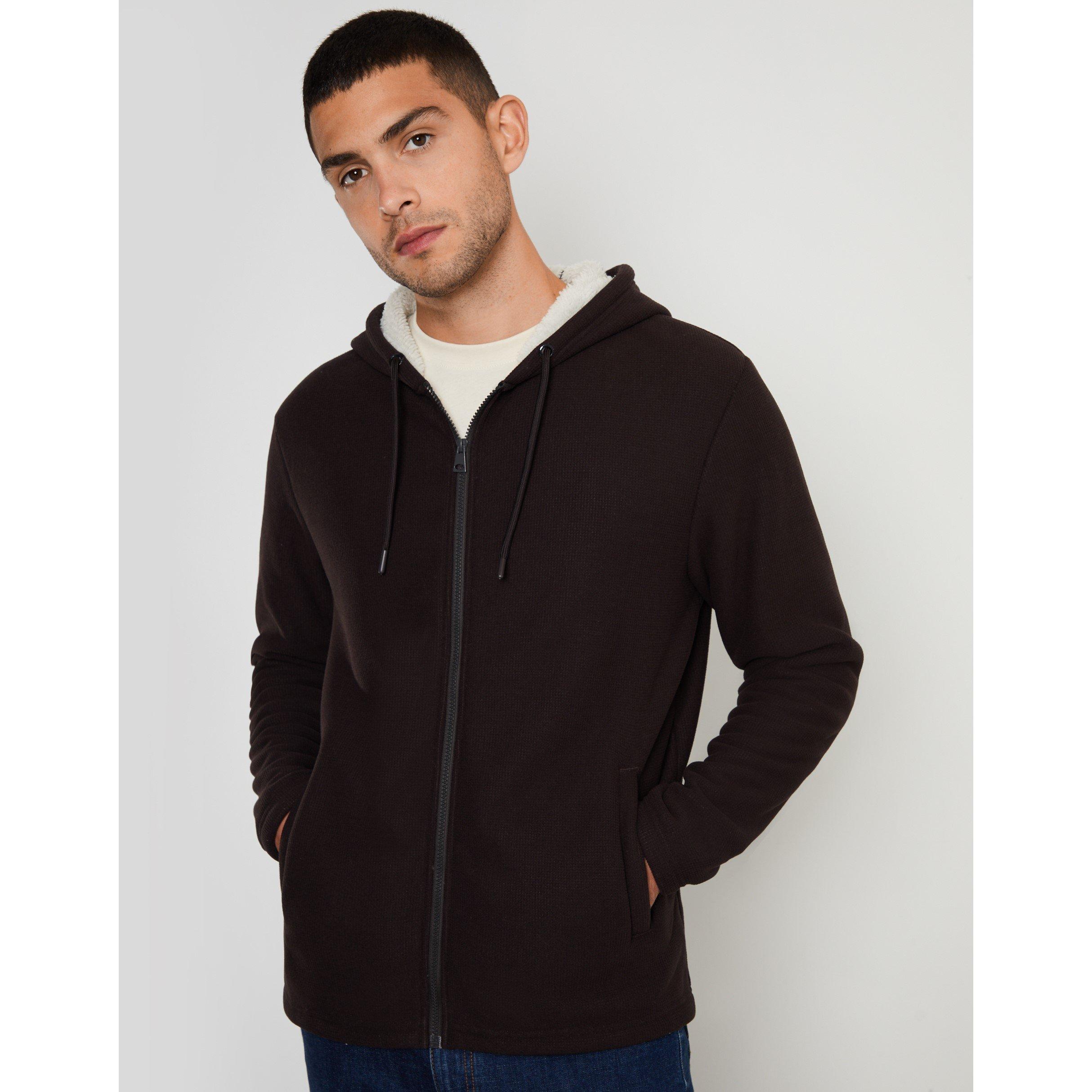 Threadbare Full Zip Fleece Mens